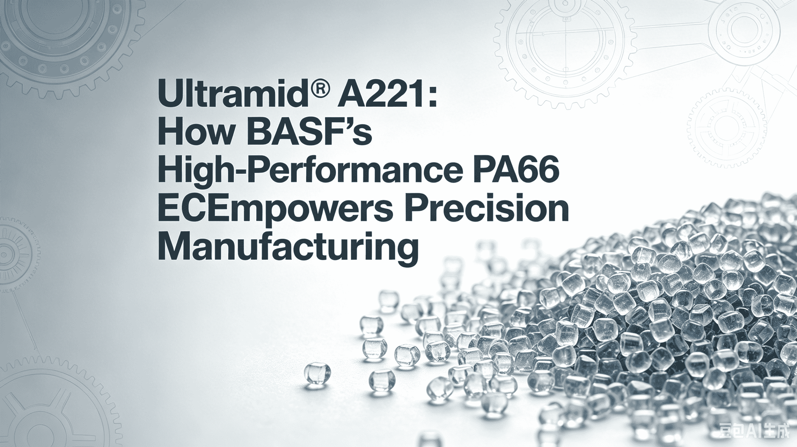 Ultramid® A221: BASF-ren errendimendu handiko PA66-k nola ahalbidetzen duen doitasun-fabrikazioa
